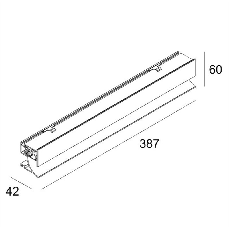 Delta Light INLET TRIMLESS L38 Applique