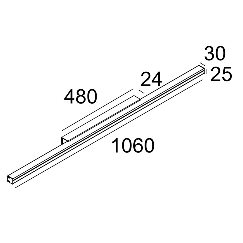 Delta Light Femtoline Tp Wall 100 applique