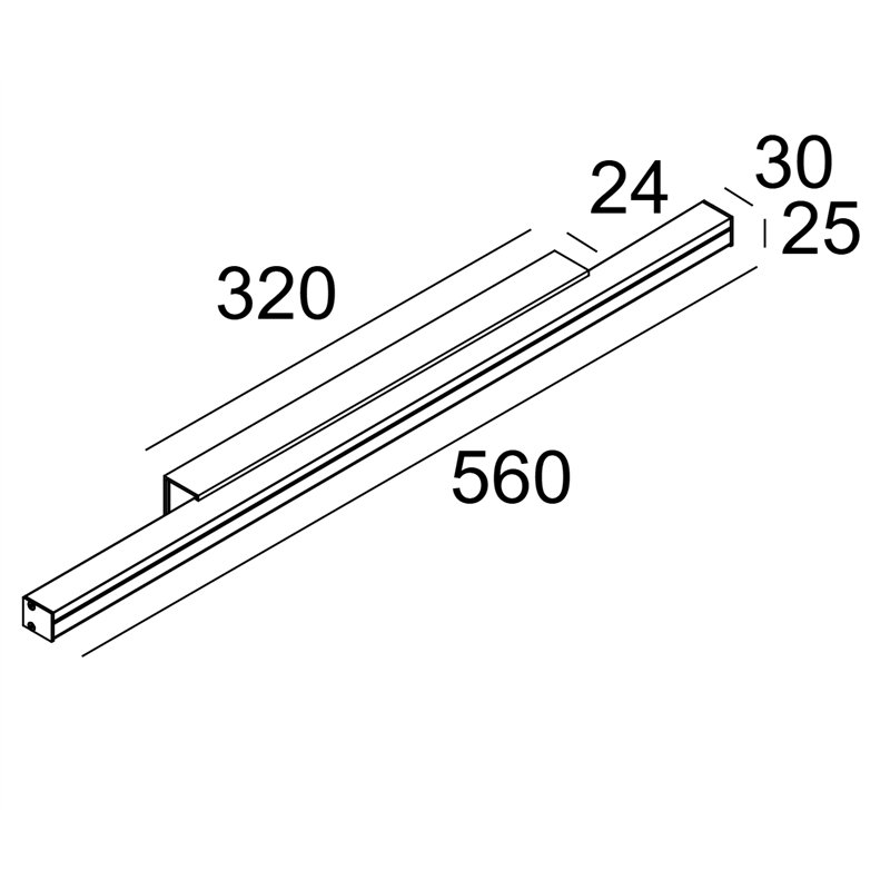 Delta Light Femtoline Tp Wall 60 Wandlampe