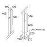 Delta Light POLESANO 4M - 22L BASE Bodenlampe