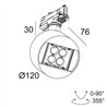 Delta Light FRAGMA 2x2 ADM DIM1P Schienenbeleuchtung