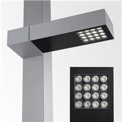 Delta Light Polesano flood Lampadaire extérieur