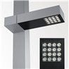 Delta Light Polesano flood Lampadaire extérieur
