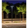 Delta Light Polesano flood Lampadaire extérieur