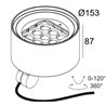 Delta Light FRAX MB POLE 92714 DIM5 Pollerleuchte
