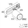 Delta Light SPY FOCUS LP ADM Schienenbeleuchtung
