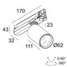Delta Light SPY FOCUS MP ADM Éclairage sur rail