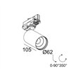 Delta Light SPYCO AC ADM DIM8 Éclairage sur rail