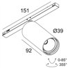 Delta Light Sl19 - Spy 39 DIM5 Éclairage sur rail