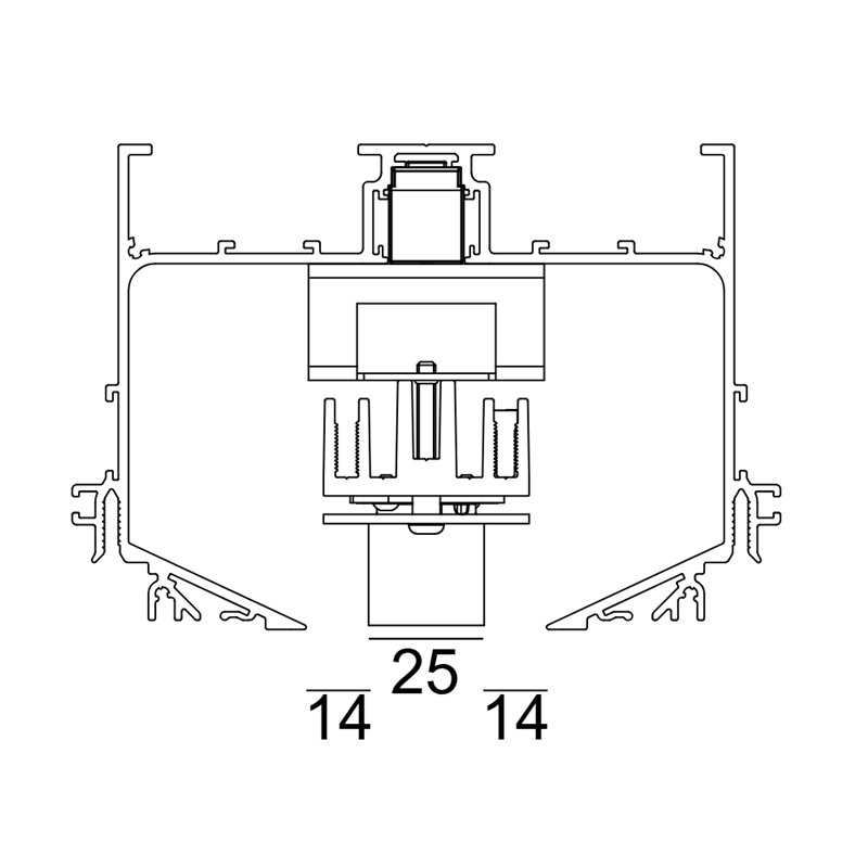 Delta Light M52 - 1 Led DIM5 Schienenbeleuchtung