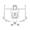 Delta Light M52 - 1 Led DIM5 Éclairage sur rail