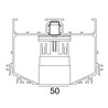 Delta Light M52 - 2 Led D MDL éclairage sur rail