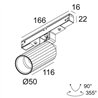 Delta Light M20/M26H - Hedra DIM5 Éclairage sur rail