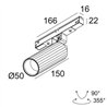 Delta Light M20/M26H - Hedra L DIM5 Éclairage sur rail