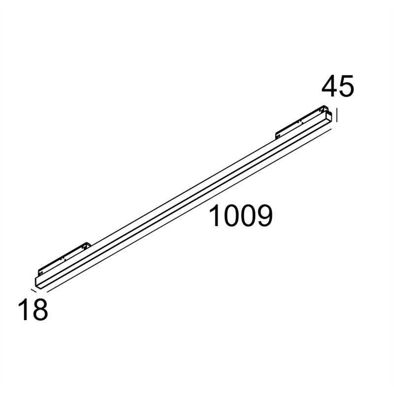 Delta Light M - Led Line He Soft 1 X 14,9W DIM5 Schienenbeleuchtung