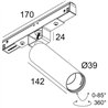 Delta Light M20/M26H - Spy 391 L DIM5 Éclairage sur rail