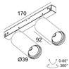 Delta Light M26L - SPY 392 DIM5 Schienenbeleuchtung
