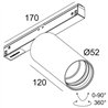 Delta Light M26L - SPY 52 DIM5 Éclairage sur rail