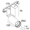 Delta Light M52 - Spy 52 TW DIM5 éclairage sur rail