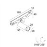 Delta Light M20/M26H - Octav 27 DIM5 éclairage sur rail