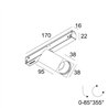 Delta Light M26L/M35R - Octav 39 MDL éclairage sur rail
