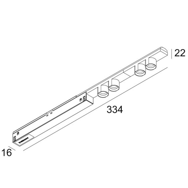 Delta Light M26L - JUM-OH! 4R MDL Éclairage sur rail
