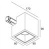 Delta Light M26L Boxy L A Soft DIM5 Éclairage sur rail