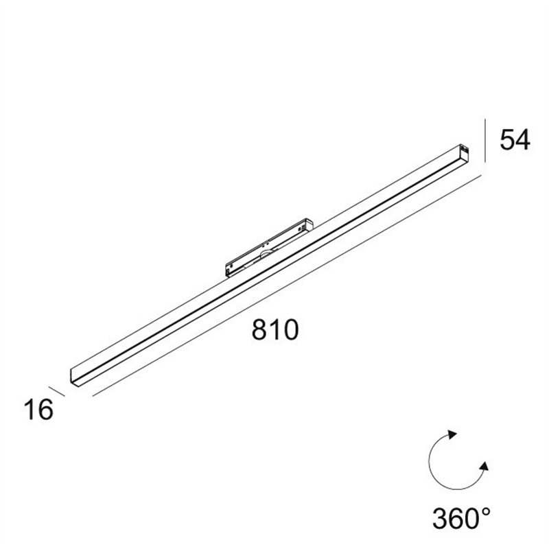 Delta Light M26L - Led Line Ok MDL Schienenbeleuchtung