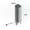 Delta Light High Profile F2 E27 lampadaire