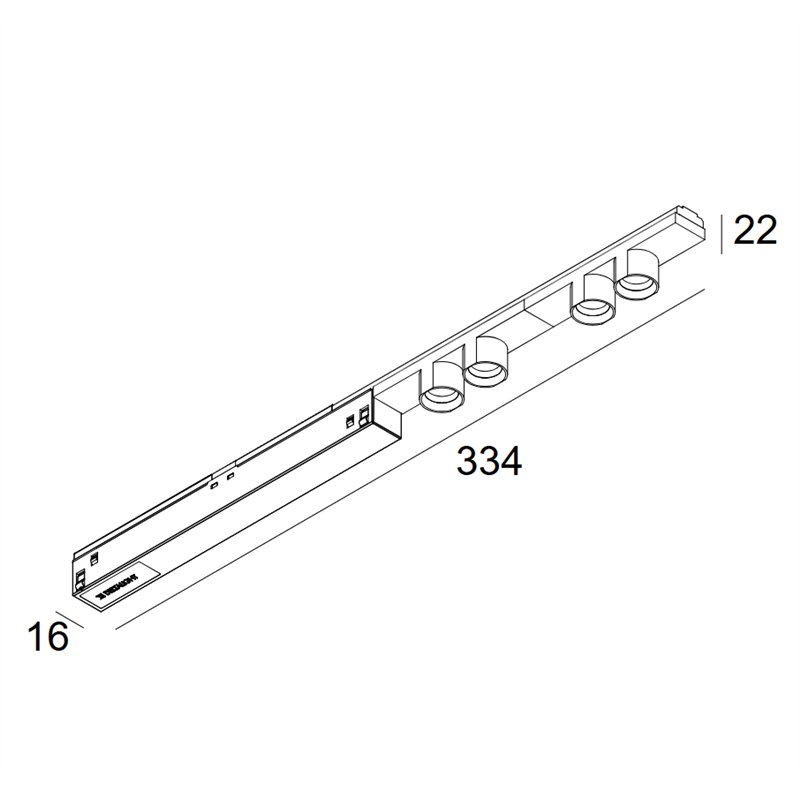 Delta Light M26L - Jum-Oh! 4R DIM5 Schienenbeleuchtung