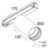 Delta Light M26L - Spy 52 Soft DIM5 Schienenbeleuchtung
