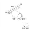 Delta Light M26L - Spy 66 Wallwash DIM5 Schienenbeleuchtung