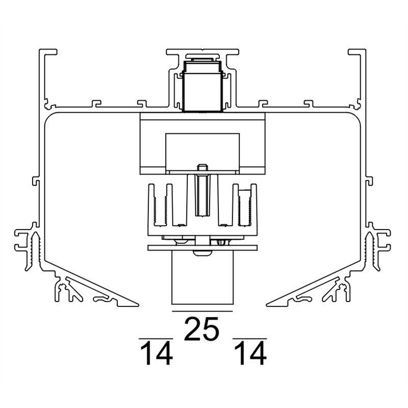 Delta Light M52 - 1 Led MDL Schienenbeleuchtung