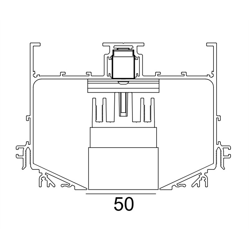 Delta Light M52 - 1 Led D Mdl Schienenbeleuchtung