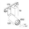Delta Light M52 - Spy 52 92720 Mdl Schienenbeleuchtung