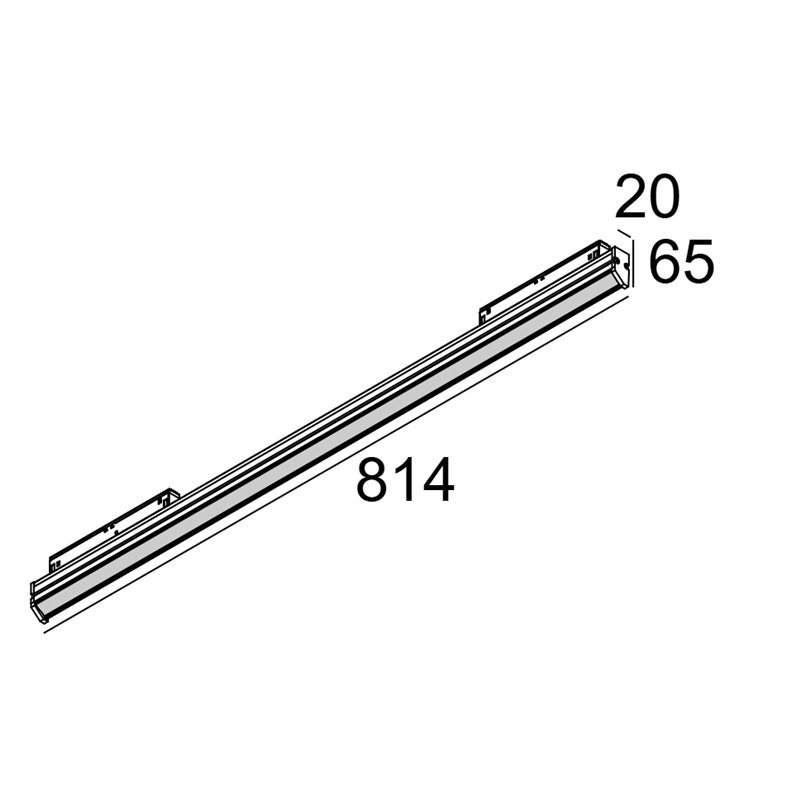 Delta Light M - DOT.COM WALLWASH 08 MDL Éclairage sur rail