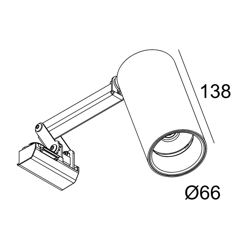 Delta Light Split-It Spy 66 éclairage sur rail