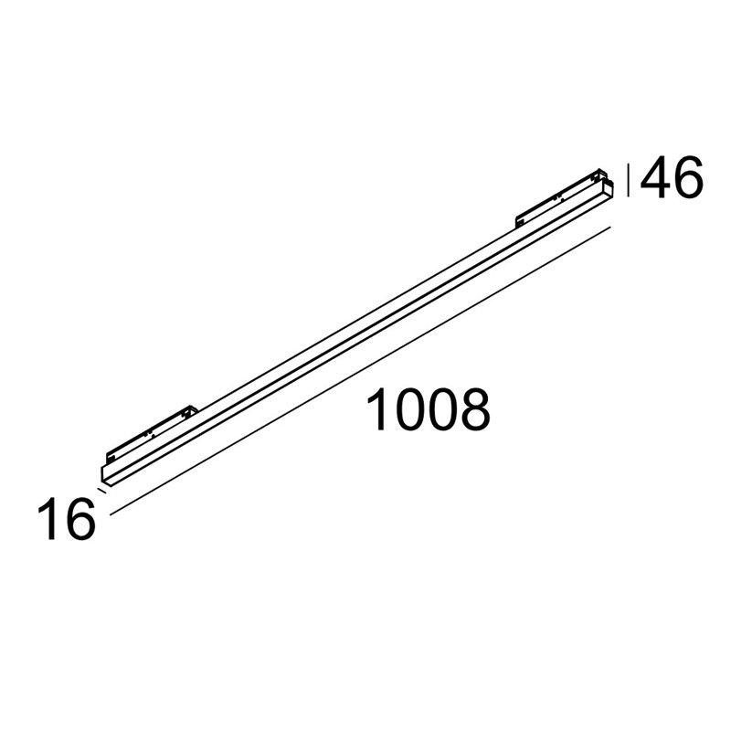 Delta Light M - LED LINE HE 1 x 21,6W MDL éclairage sur rail