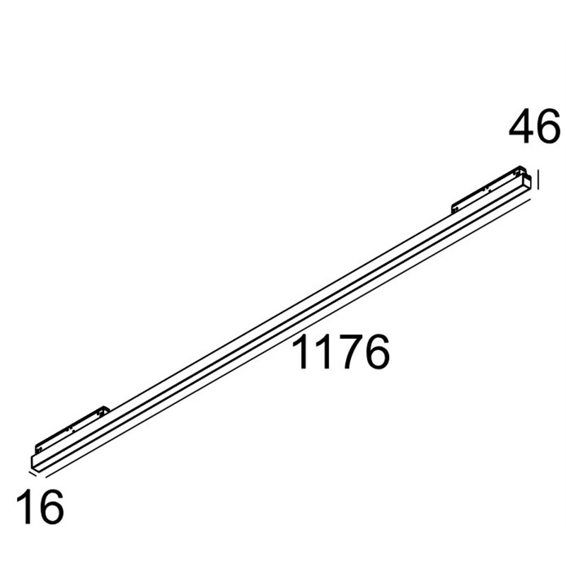 Delta Light M - LED LINE HE SOFT 1 x 17,3W 930 MDL Schienenbeleuchtung