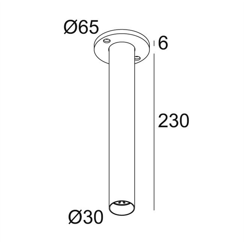 Delta Light NEEDLE 1 Lampe de plafond