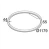 Delta Light SUPER-OH! SLIM 120 SBL DOWN Deckenlampe