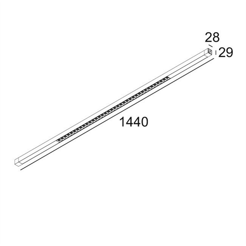 Delta Light INFORM SQ F144-3 Lampe de plafond