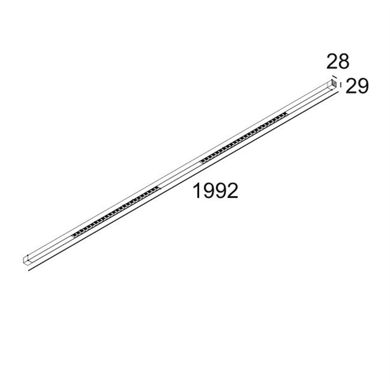 Delta Light INFORM SQ F200-4 Deckenlampe