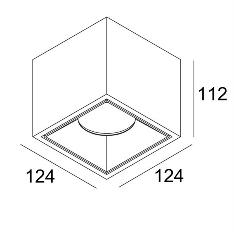 Delta Light BOXY XL S DIM1 Deckenlampe