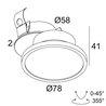 Delta Light HALOSCAN CLIP MP SOFT Lampe de plafond