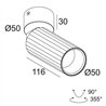 Delta Light HEDRA ON Lampe de plafond