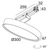 Delta Light MULTINOVA 30 PIVOT PRISM ADM Schienenbeleuchtung