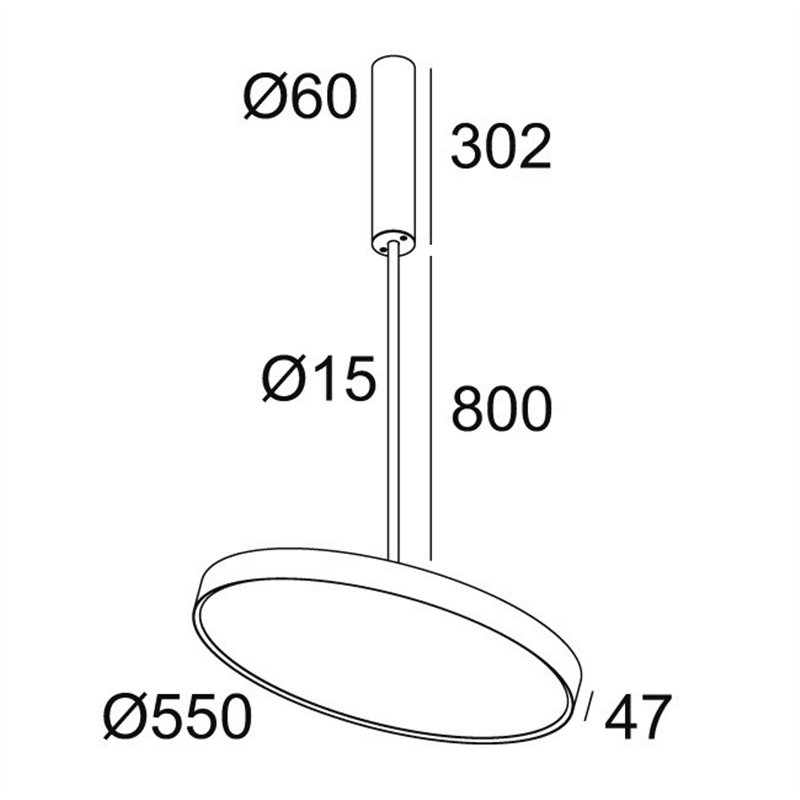 Delta Light MULTINOVA 55 OK 800 Lampe de plafond