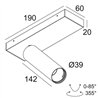 Delta Light SPY 39 L ON 1 DIM8 Lampe de plafond