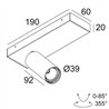 Delta Light SPY 39 ON 1 DIM8 Lampe de plafond